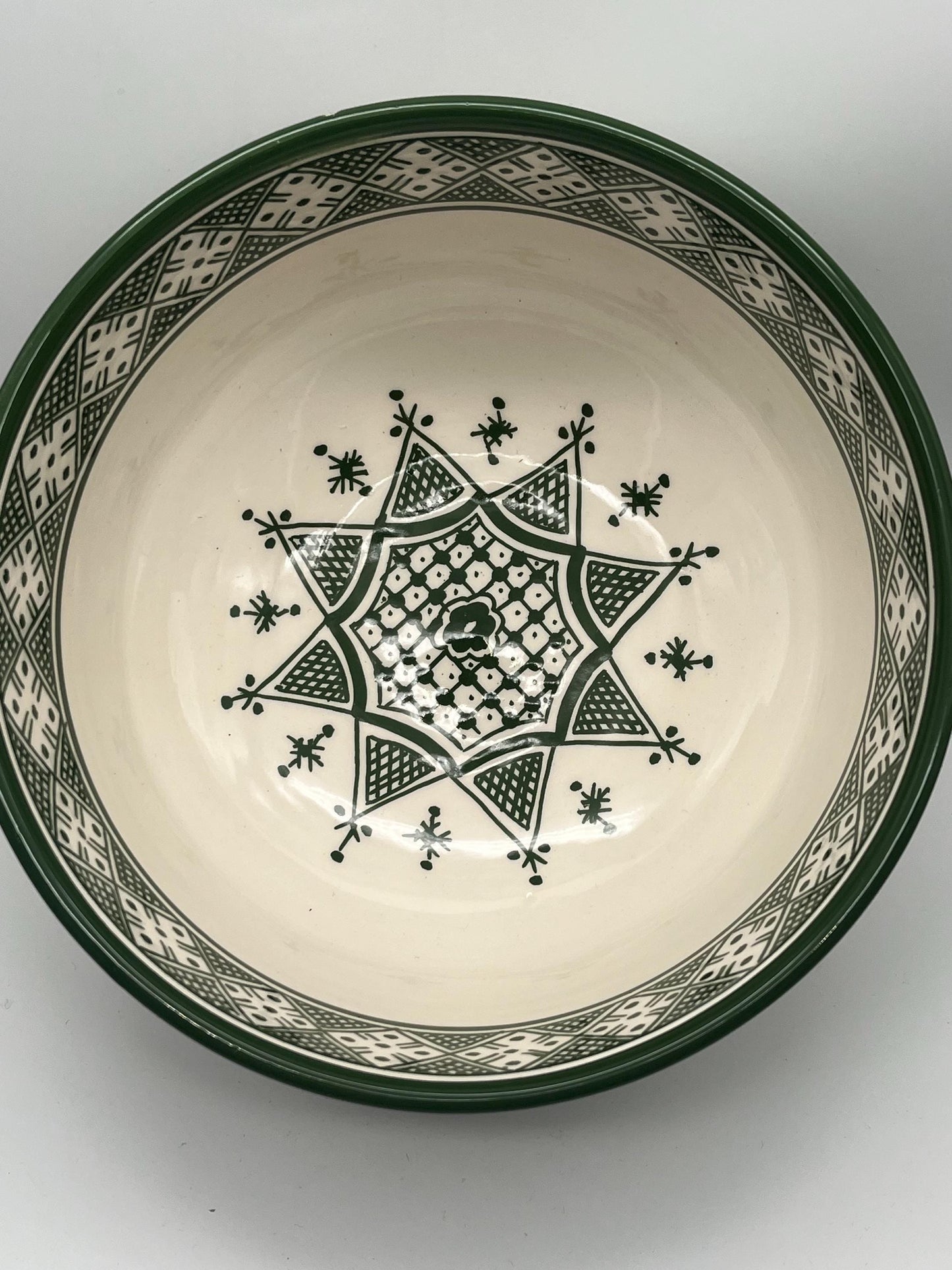 Handmade Handcrafted Moroccan Ceramic Bowls, Beldi