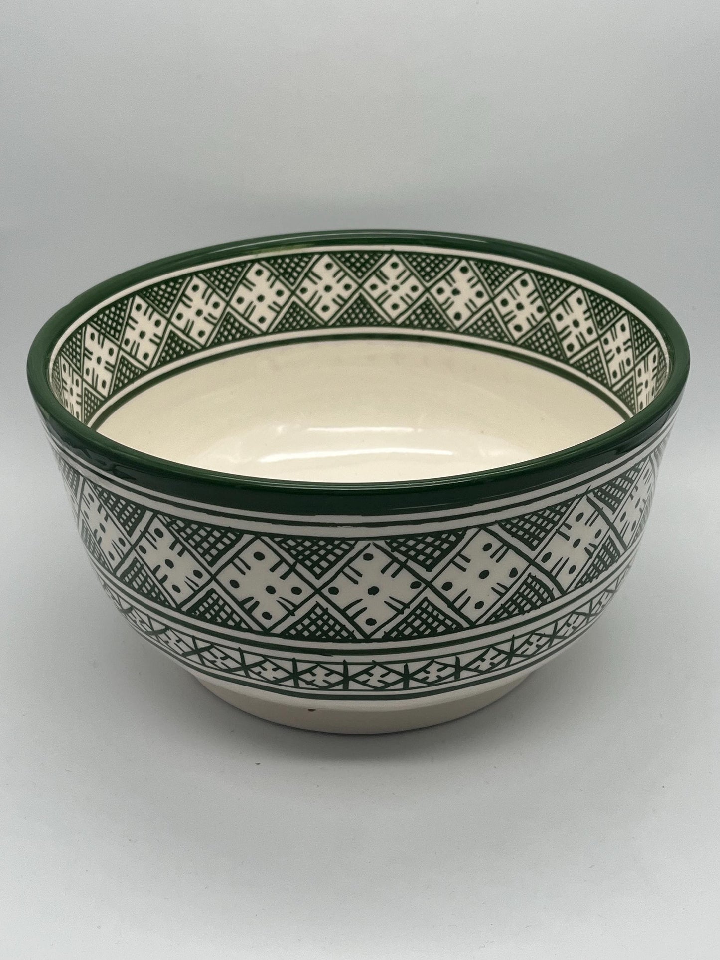 Handmade Handcrafted Moroccan Ceramic Bowls, Beldi