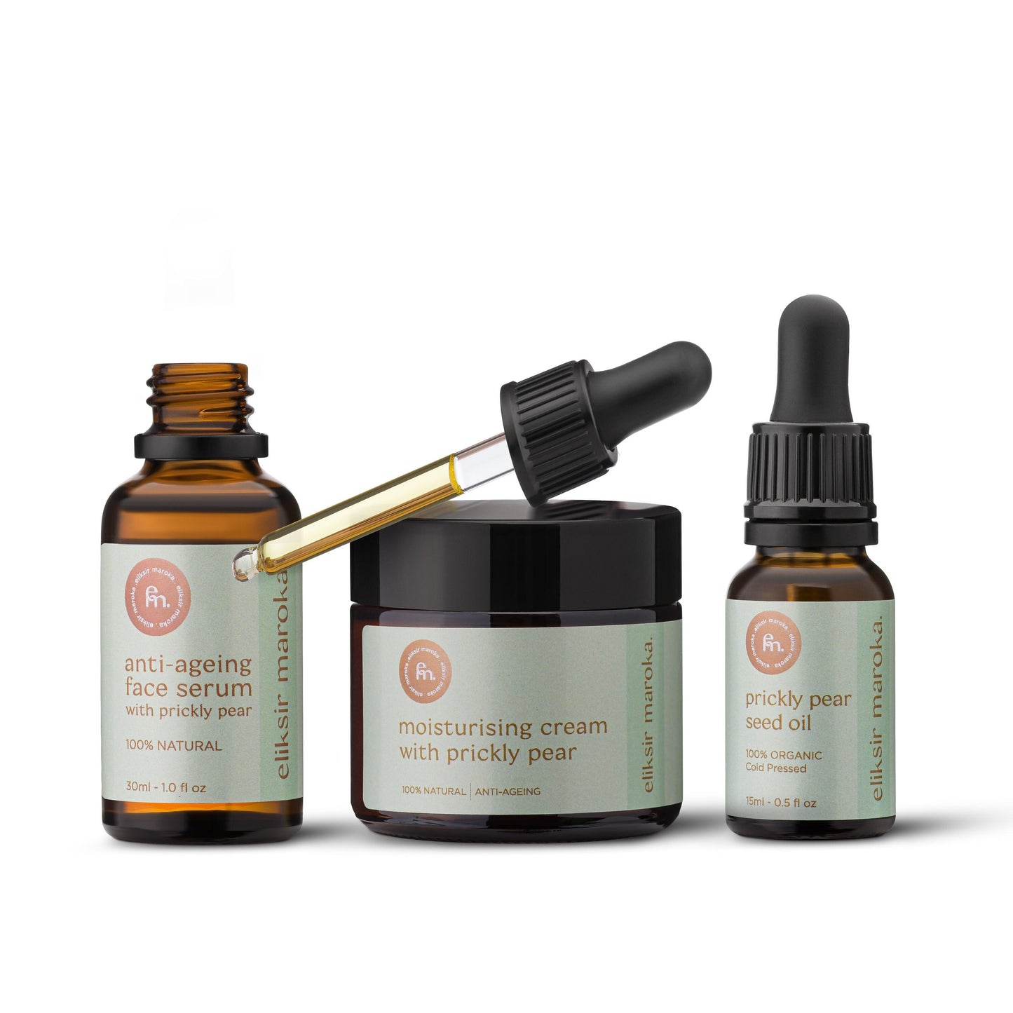 Organic Prickly Pear Oil Anti-Aging Serum – Hydrating Face Serum for Women, Vegan & Cruelty-Free – Brightening, Wrinkle-Reducing Skincare