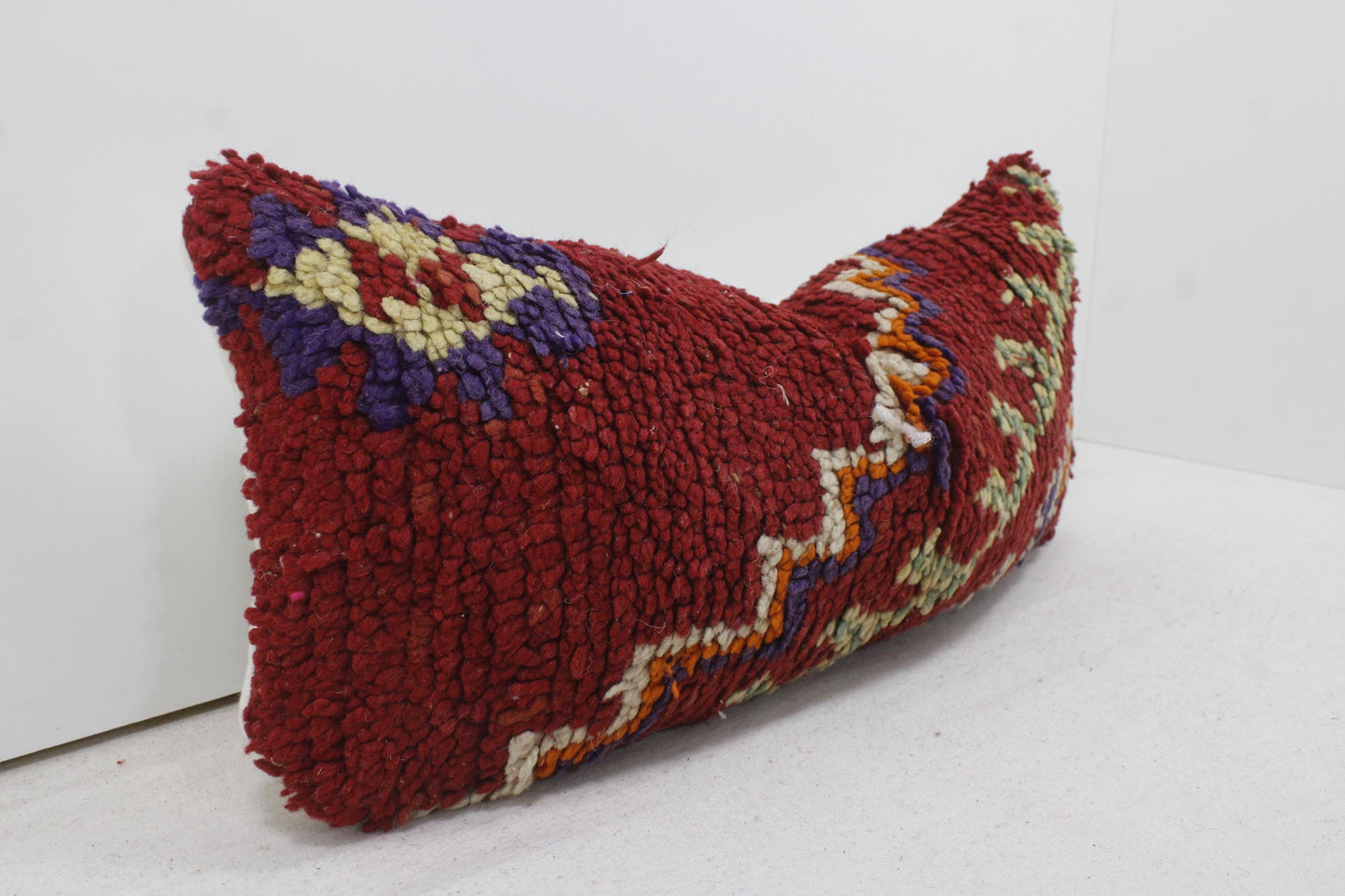 Vintage Moroccan Pillows 100% Wool ,Absolutely Gorgeous Pillow Floor Pillow Moroccan Berber Home Design Handmade Kilim Berber P256