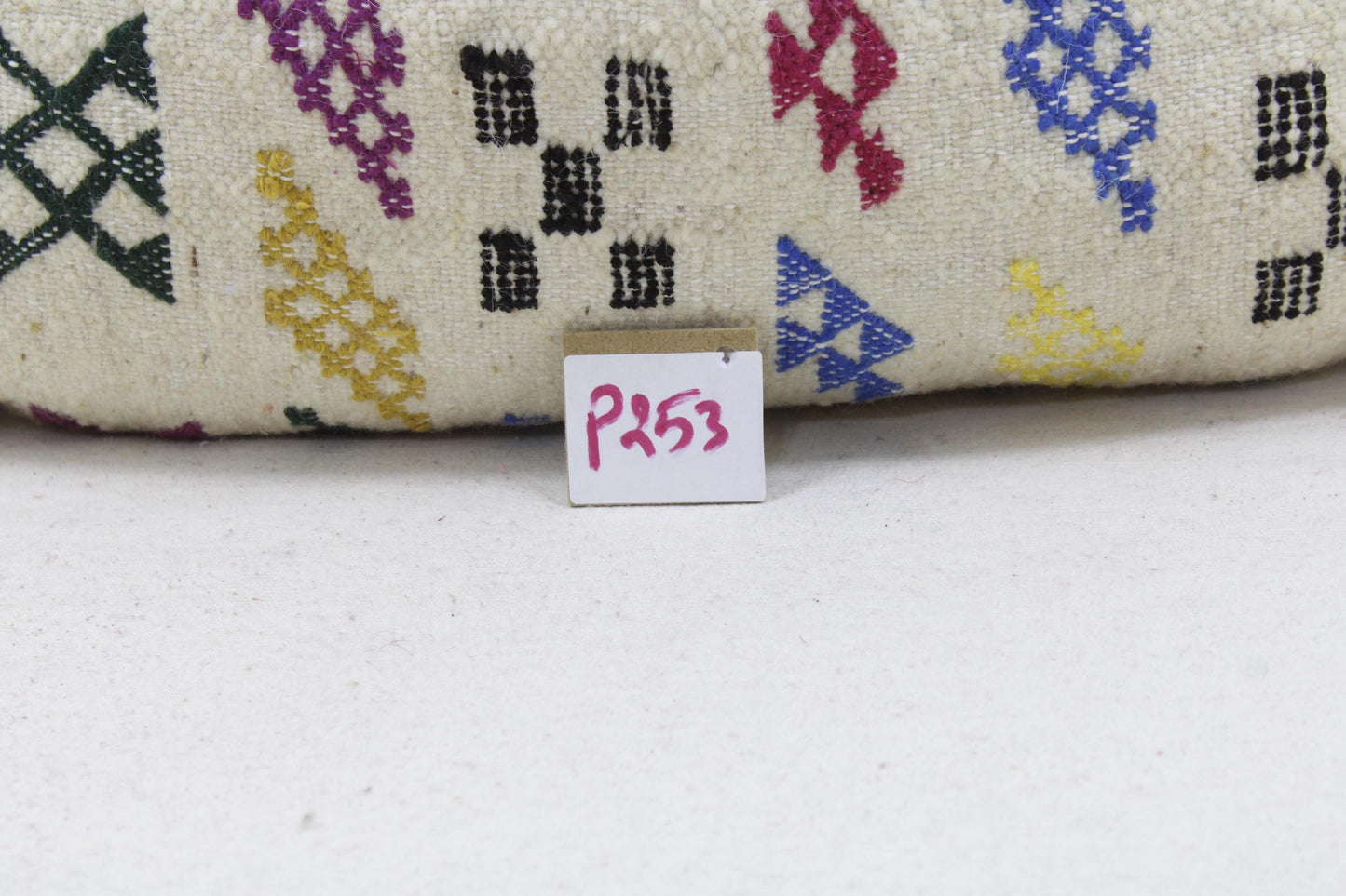Vintage Moroccan Pillows 100% Wool ,Absolutely Gorgeous Pillow Floor Pillow Moroccan Berber Home Design Handmade Kilim Berber P253