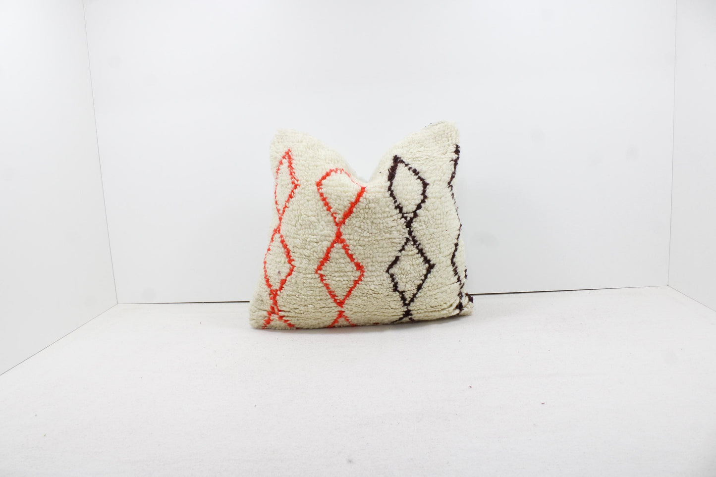 Vintage Moroccan Pillows 100% Wool ,Absolutely Gorgeous Pillow Floor Pillow Moroccan Berber Home Design Handmade Kilim Berber P238