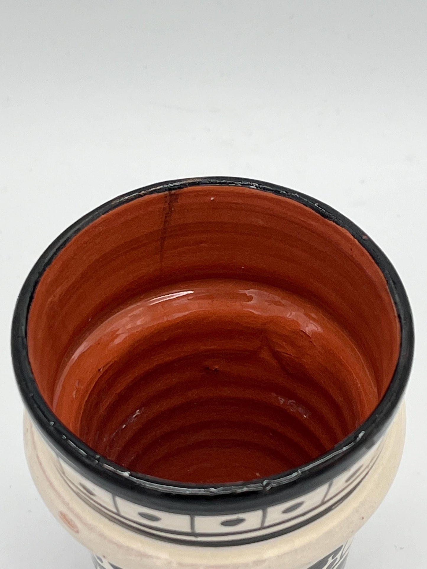 Moroccan Beldi Mug, Handmade, Boho Ceramic Tea Mug from Morocco