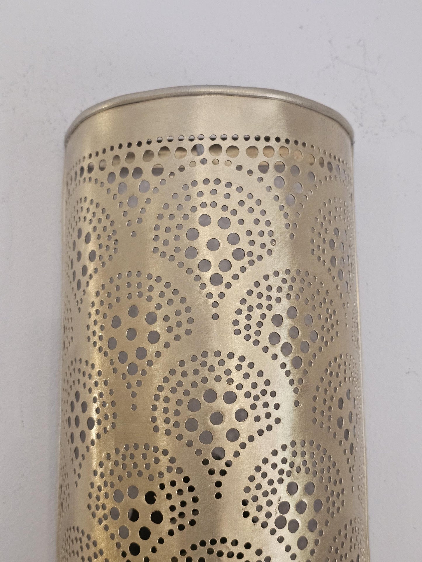 Moroccan Brass Wall Sconce, Brass Wall Lamp