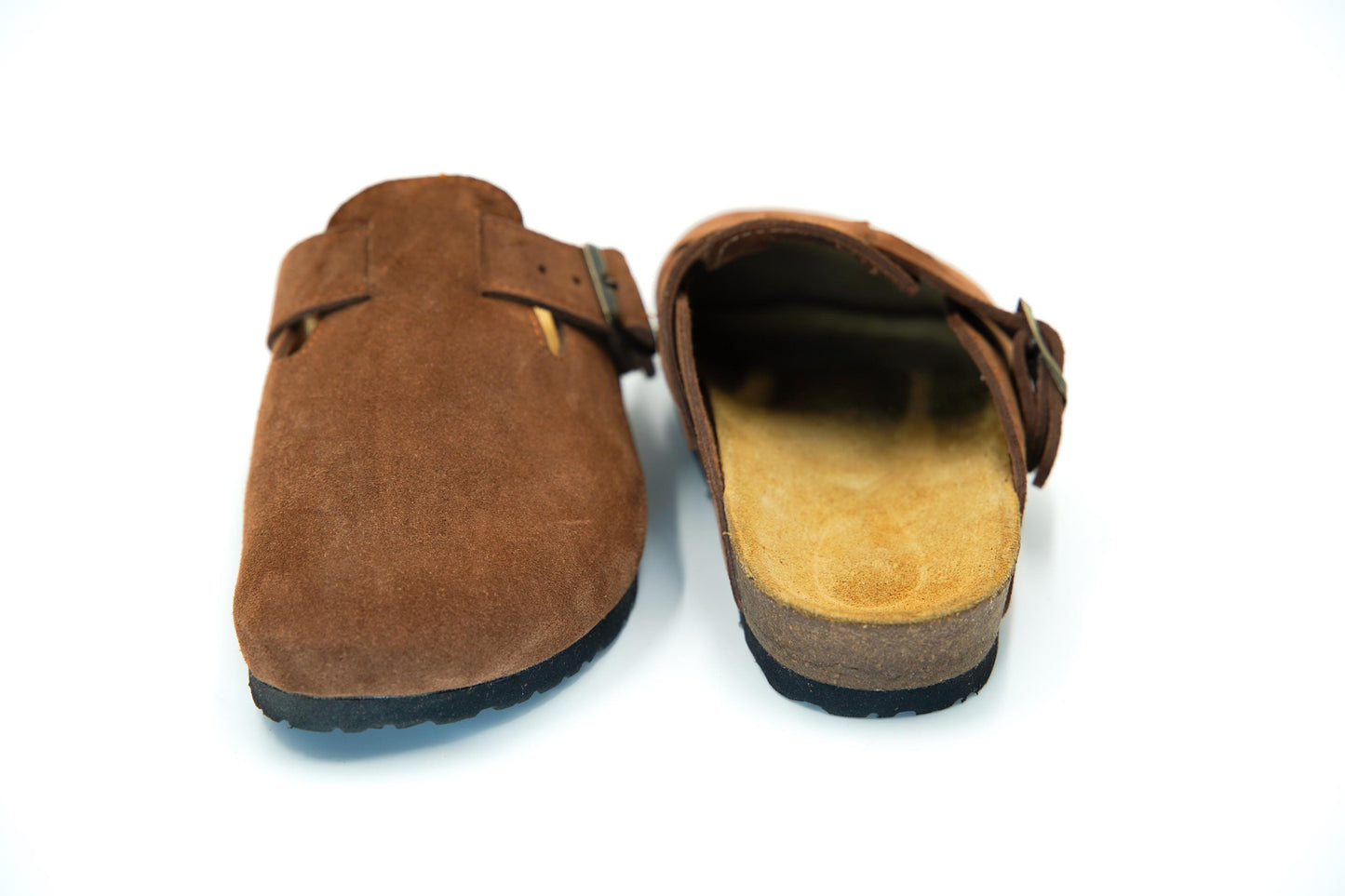 Handmade Moroccan Velvet Leather Sandals – Comfortable Flat Sandals for Women, Summer Shoes, Gift for Her