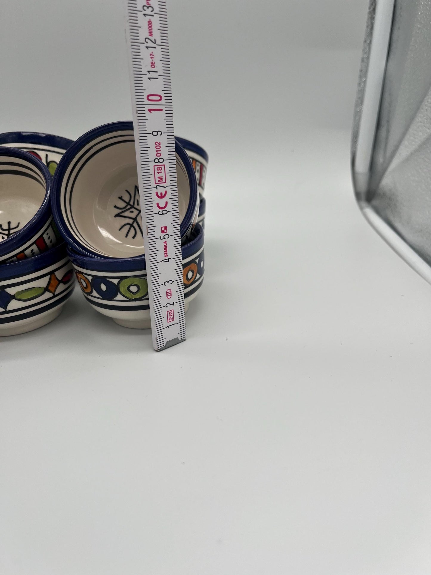 Handmade Ceramic Bowls - Unique Mother'S Day Gift Ideas, Hand-Painted Moroccan Appetizer and Dip Bowls