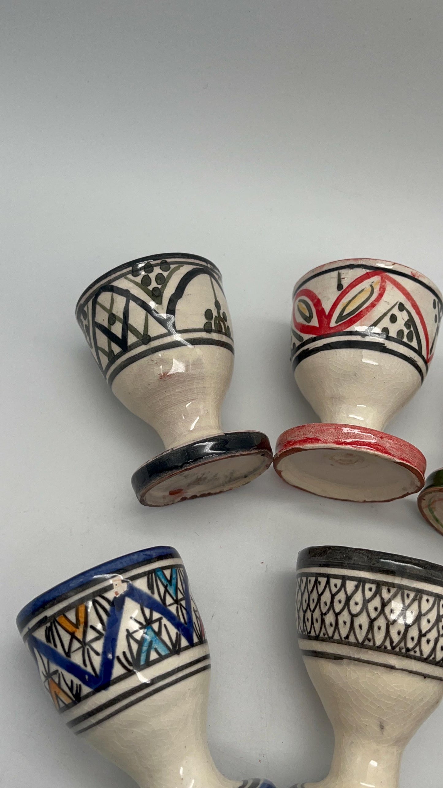 Handmade Moroccan Ceramic Egg Holder