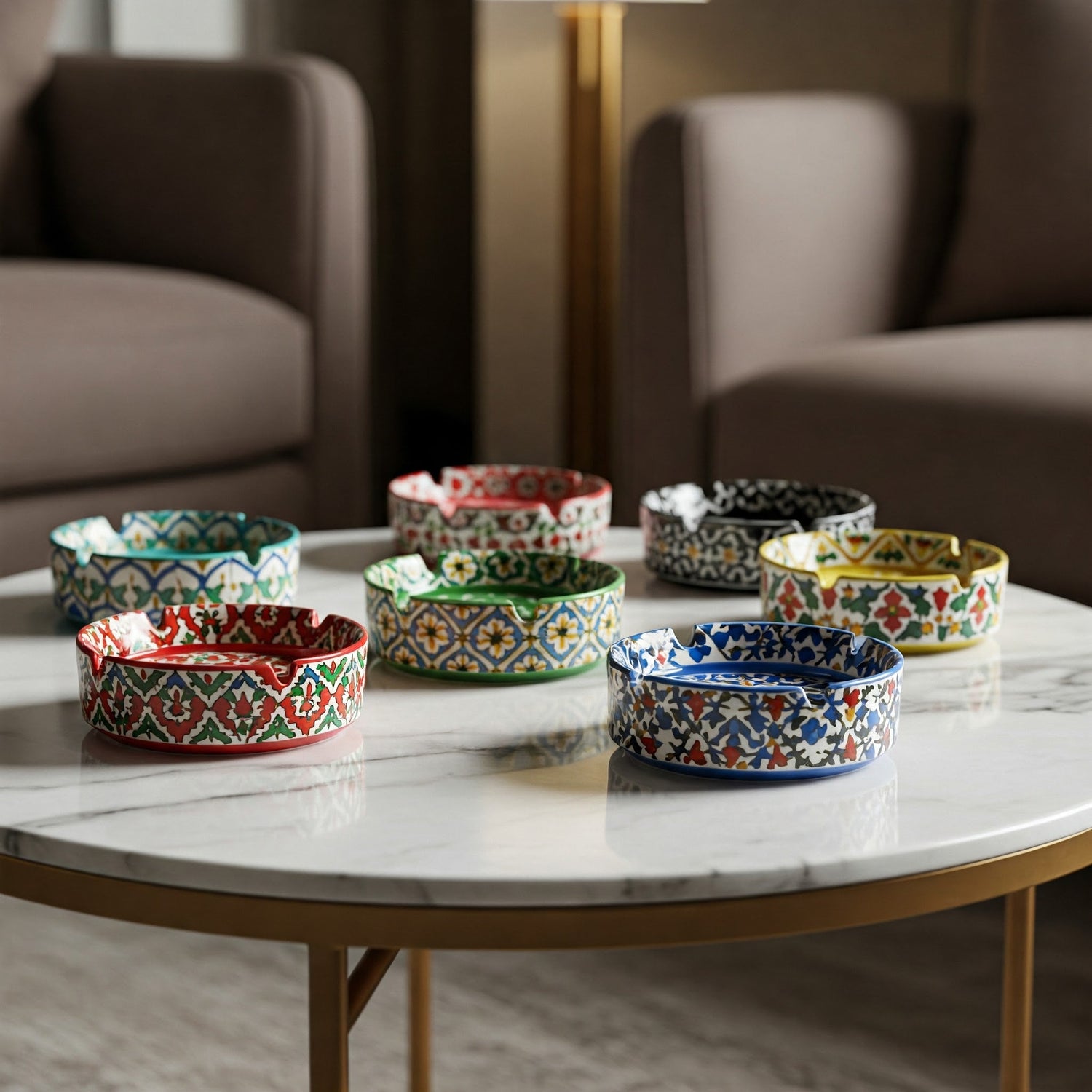 Handmade Moroccan Ashtrays