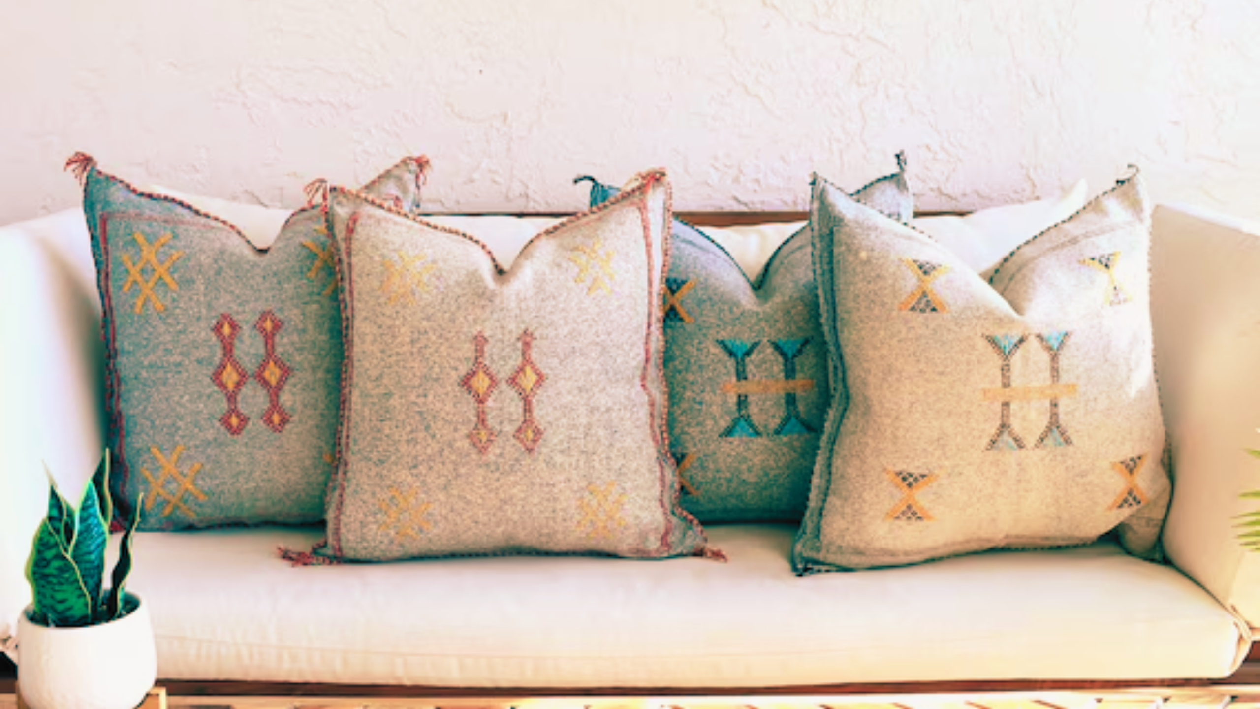 Cactus Silk Pillows
