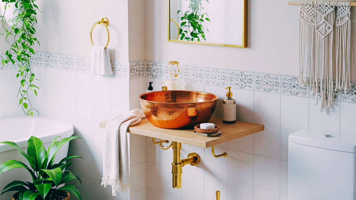 Brass Toilet Accessories