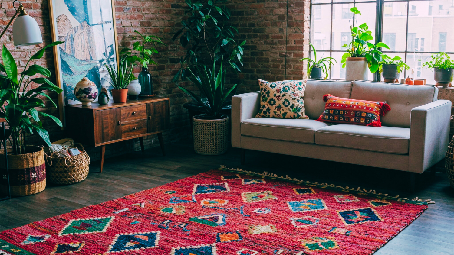 Patterned Berber Carpets