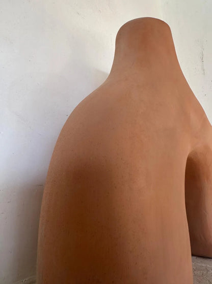 Terracotta Natural Vase
