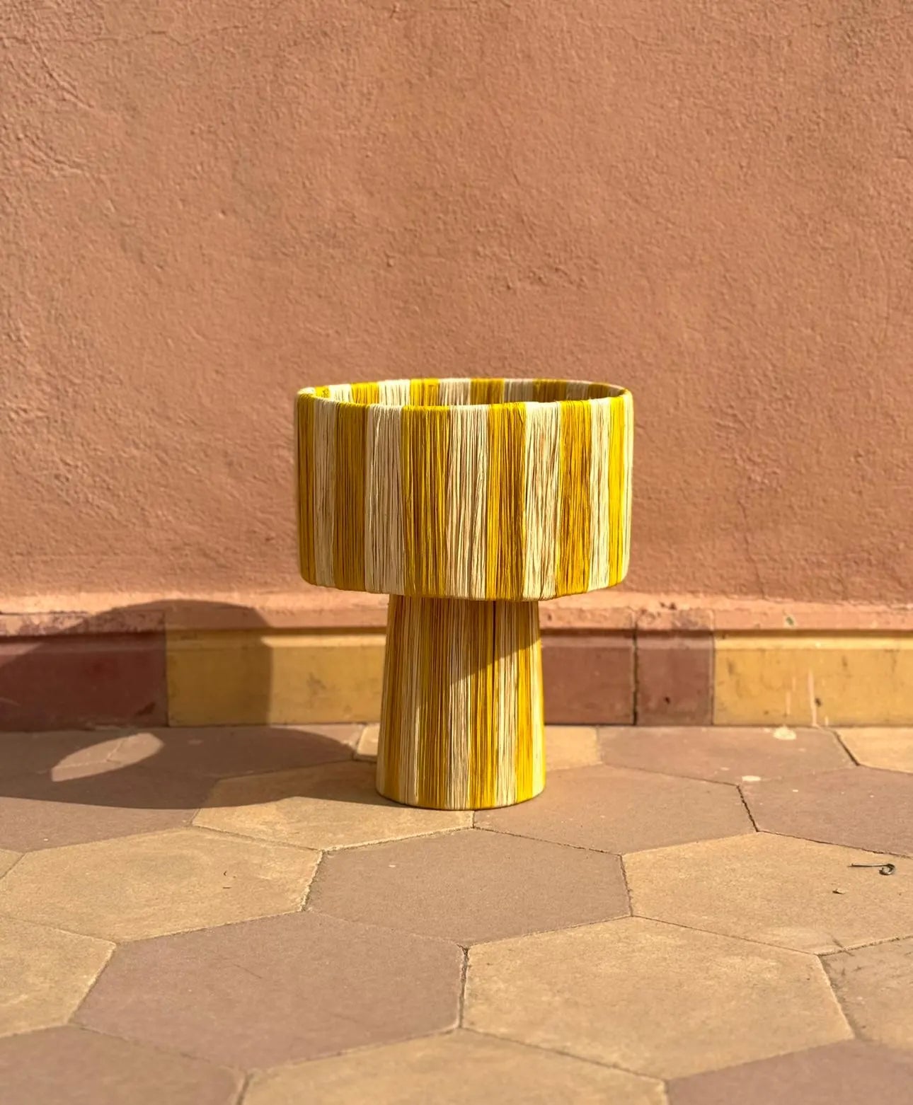 Woven Raffia Table Lamp, Natural Lamp, Handwoven Table Lamp, Raffia Lighting, Nature-Inspired Decor