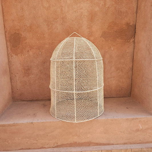 Raffia Pendant Light , Hanging Lamp Shade in Raffia