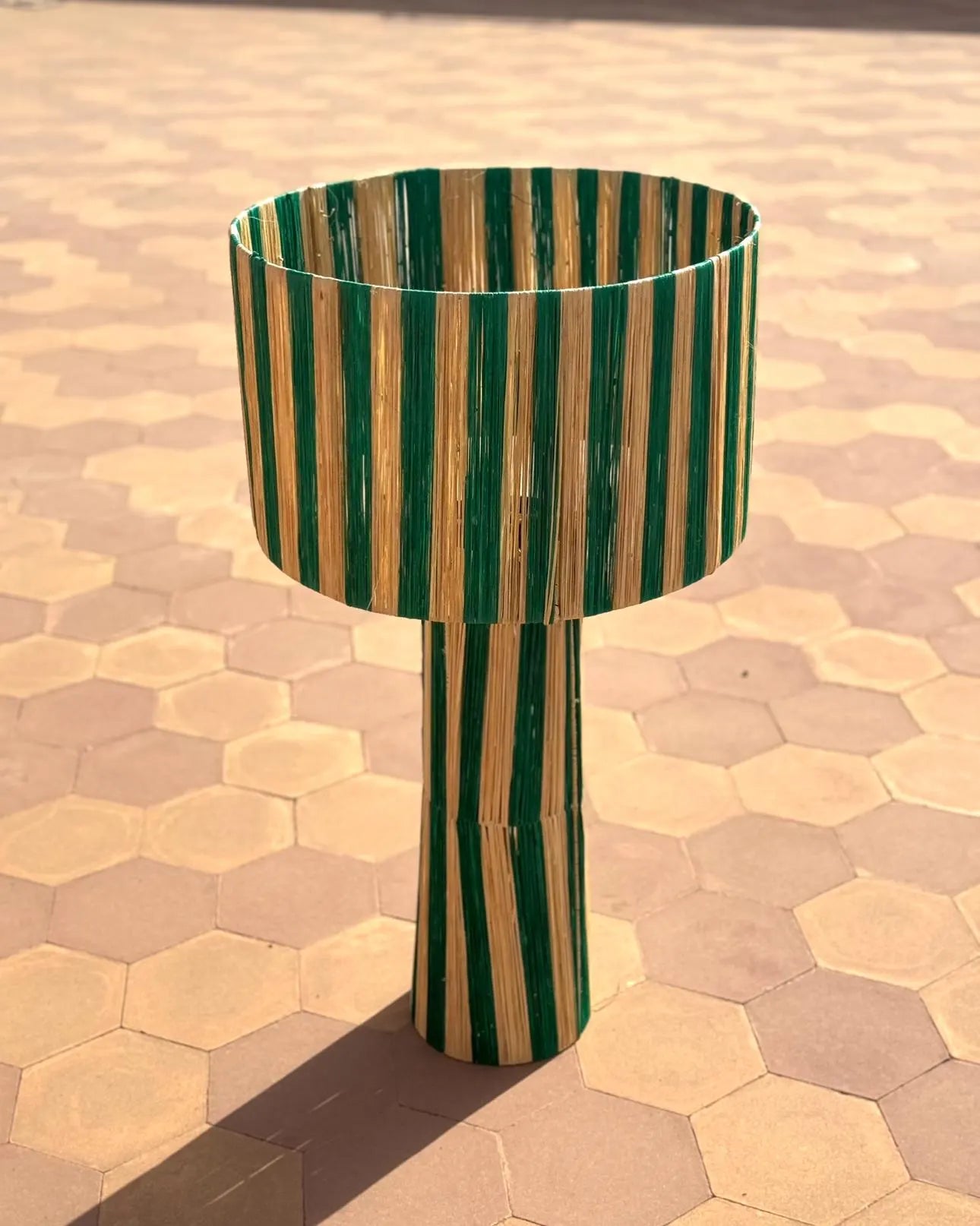 Lamp Raffia Natural Raffia Lamp, Raffia Lampshade, TABLE LAMPSHADES Moroccan Handmade in Rattan, Wicker Shade, Straw