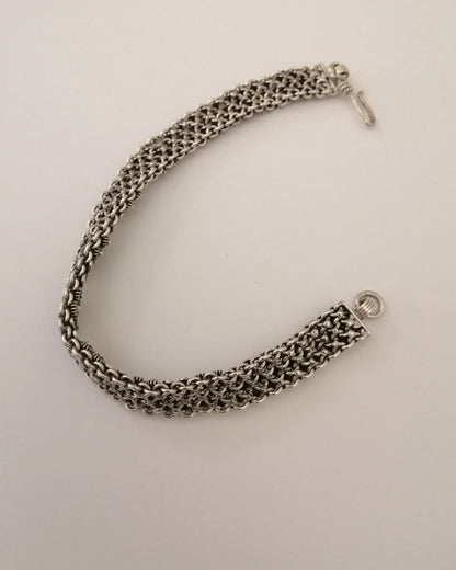Elegant Vintage Silver Bracelet