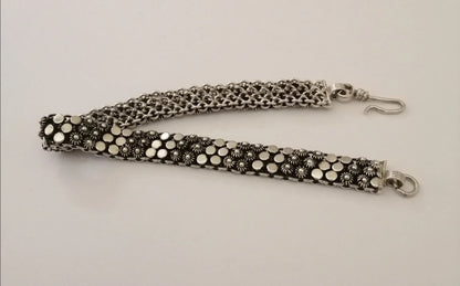 Elegant Vintage Silver Bracelet