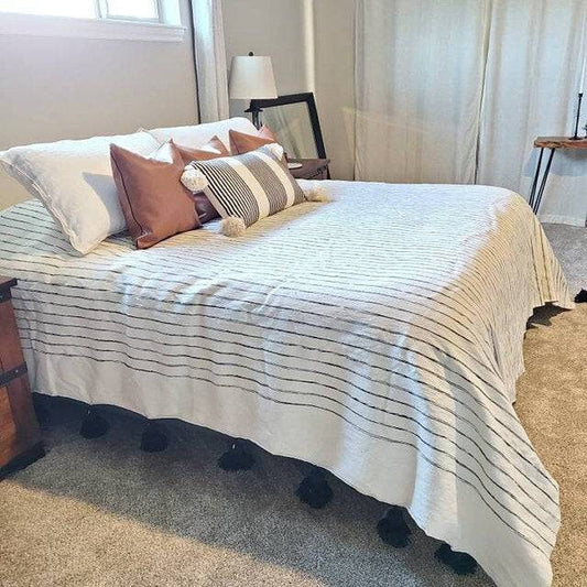 Moroccan Cotton Bliss: Drift into Comfort and Style