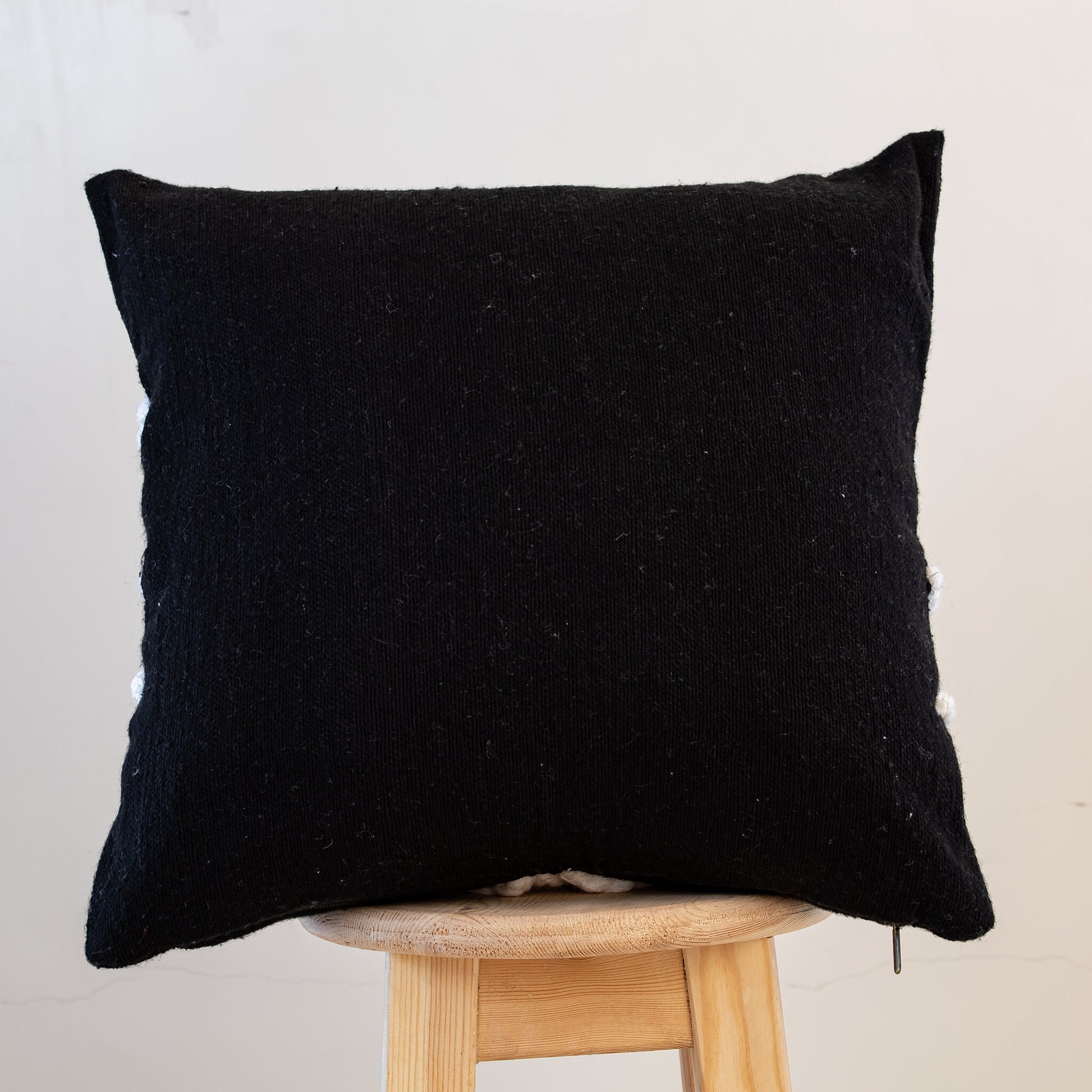 Black and White Pillow - Handmade Pillow - Moroccan Pillow-Livingroom Pillow - Bedroom Pillow - Custom Pillow