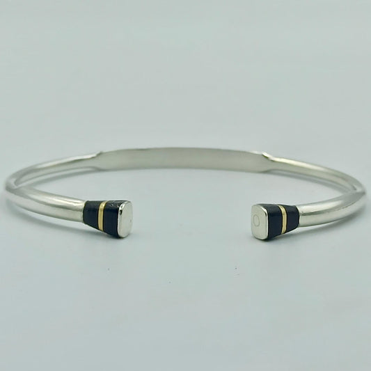 Open Bangle Bracelet, Ball Cuff Bracelet, Morocco Bracelet, 925 Sterling Silver Morocco Open Bracelet for Men & Women Trendy Bracelet