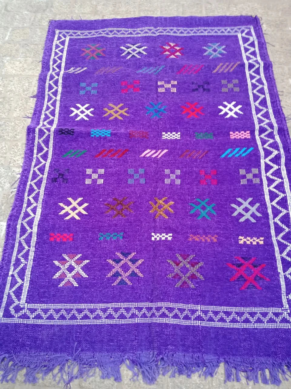 Moroccan Berber Rug. Handmade Berber Rug.Berber Kilim . Authentic Azilal. Sabra Rug. Boho Rug