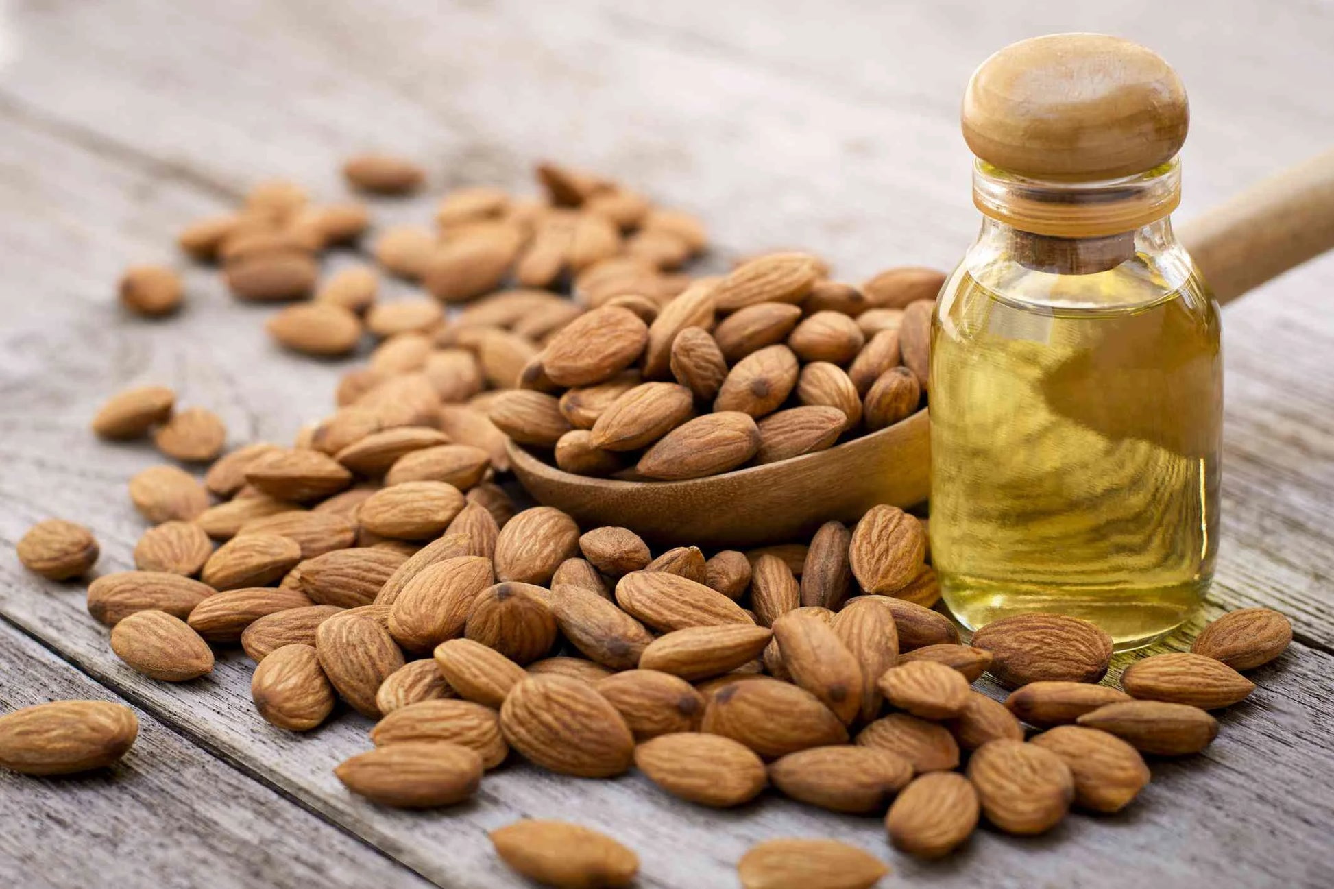 Sweet Almond Oil, 100% Pure Natural Organic Cold Pressed, Natural Moisturizer for Body Butter, Soap, Hair Growth, Face