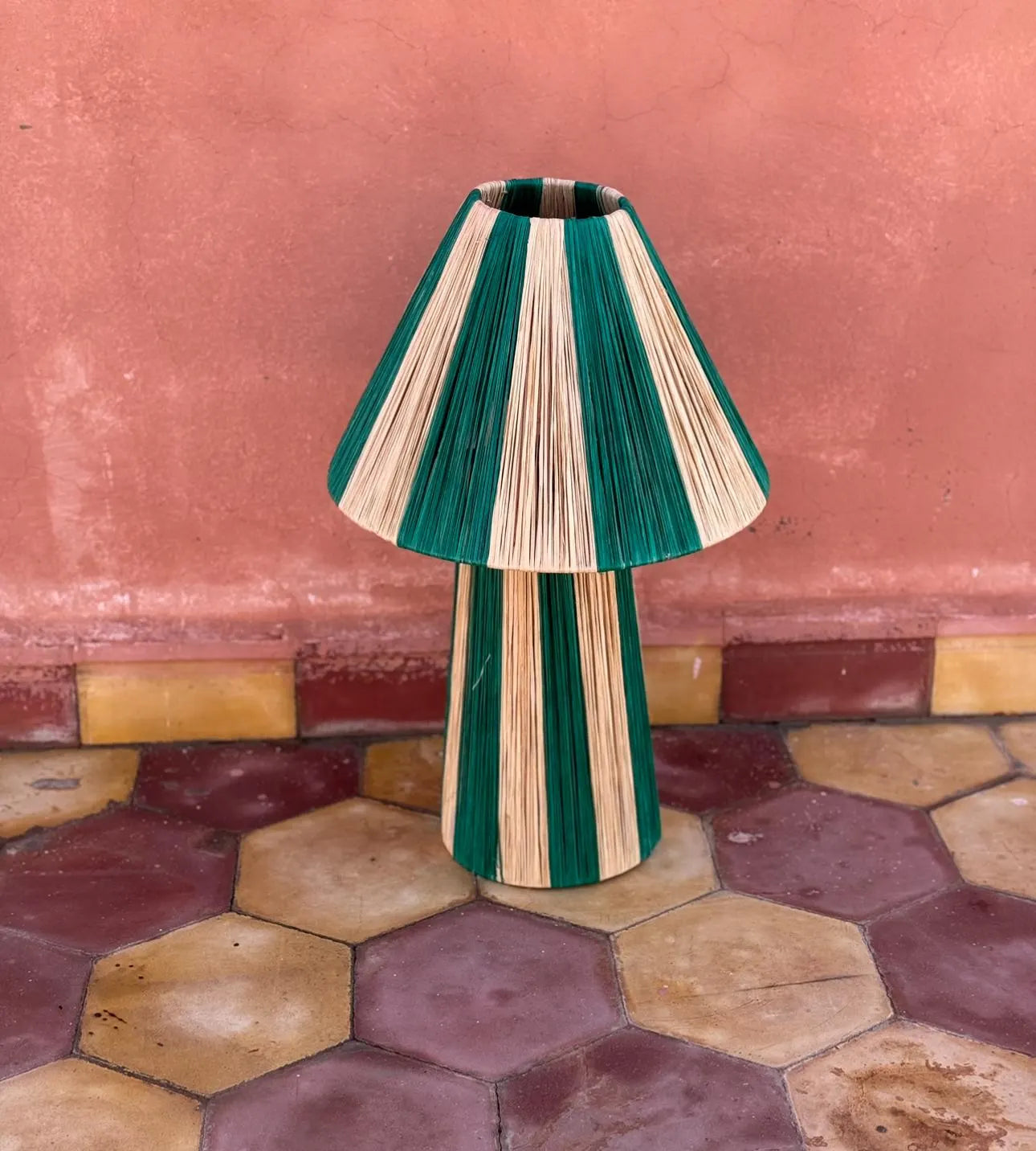 Raffia Lamp, Raffia Pendant Light ,Lamp Shade