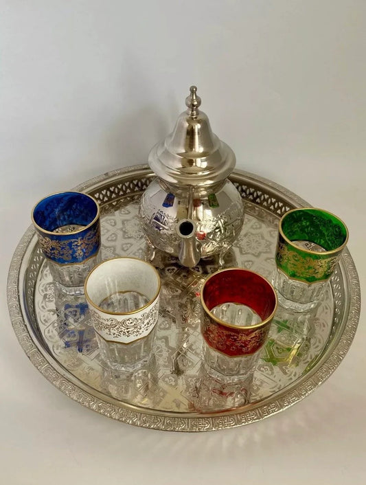 Moroccan Handmade Tea Set