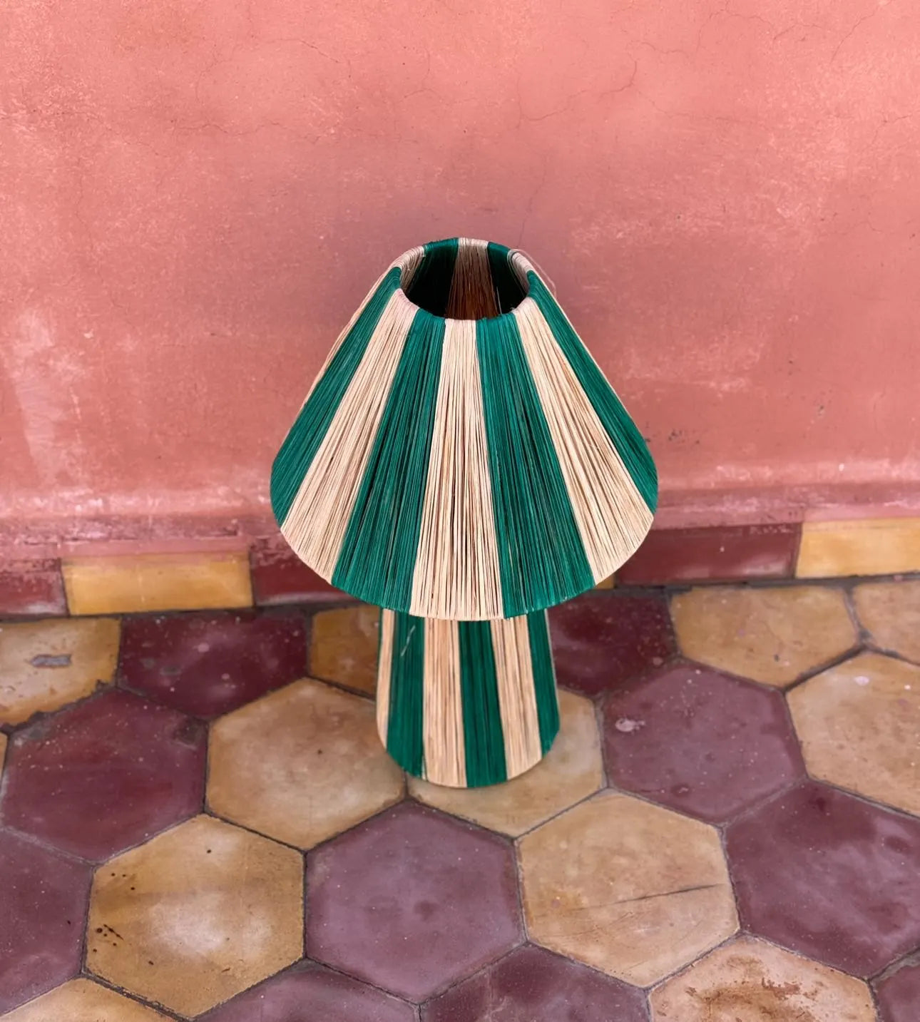 Raffia Lamp, Raffia Pendant Light ,Lamp Shade