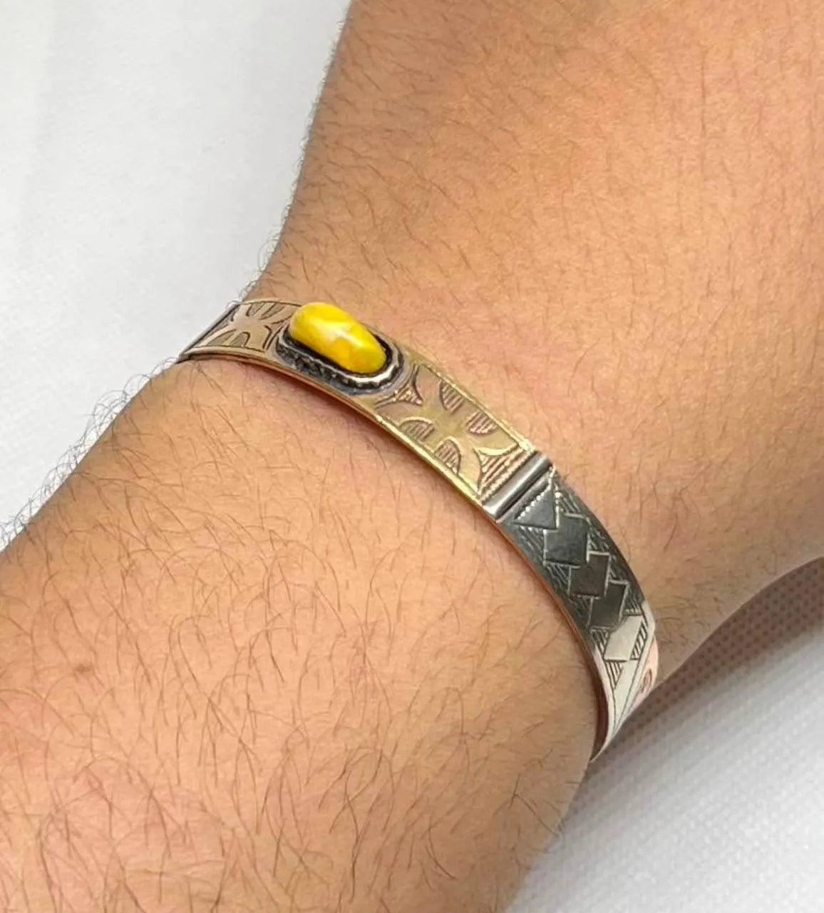 Amazigh Berber Copper Bangle, Adjustable, Pure Copper Bracelet, Handmade Tuareg Copper Jewelry, Copper Arthritis Bracelet, Healing Jewelry