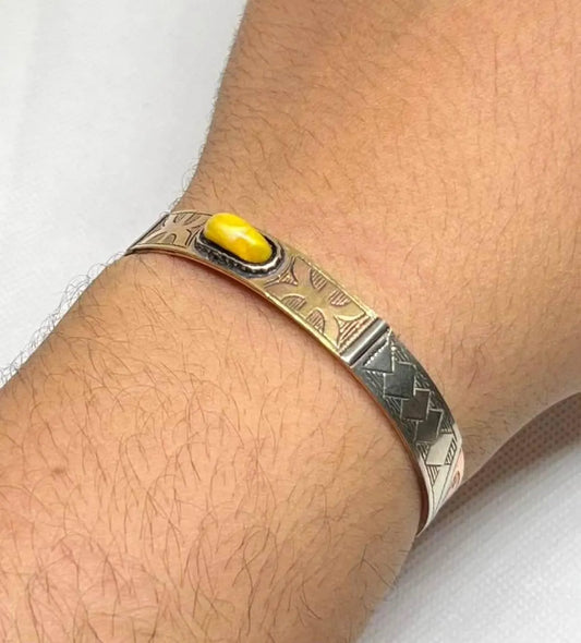 Amazigh Berber Copper Bangle, Adjustable, Pure Copper Bracelet, Handmade Tuareg Copper Jewelry, Copper Arthritis Bracelet, Healing Jewelry