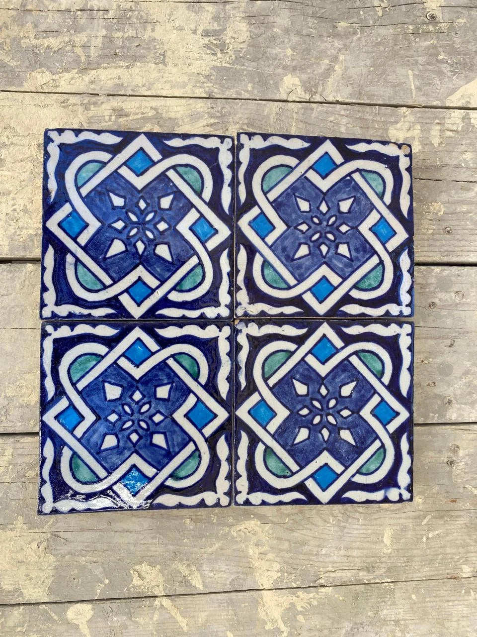 Capture the Essence of Morocco: Handmade, Hand-Painted Tiles Fired in Wood Ovens