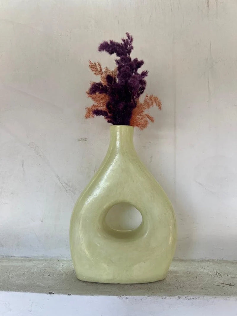 Deco Vase Pistachio Color