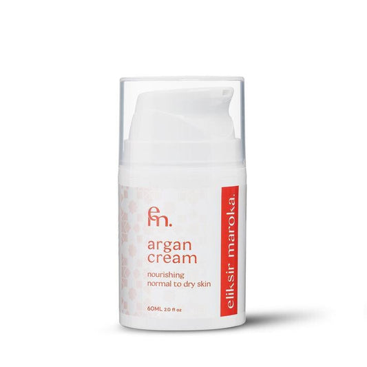 Organic Argan Face Cream - Anti-Aging Hydrating Moisturizer with Natural Ingredients for Youthful Skin, Vegan & Cruelty-Free