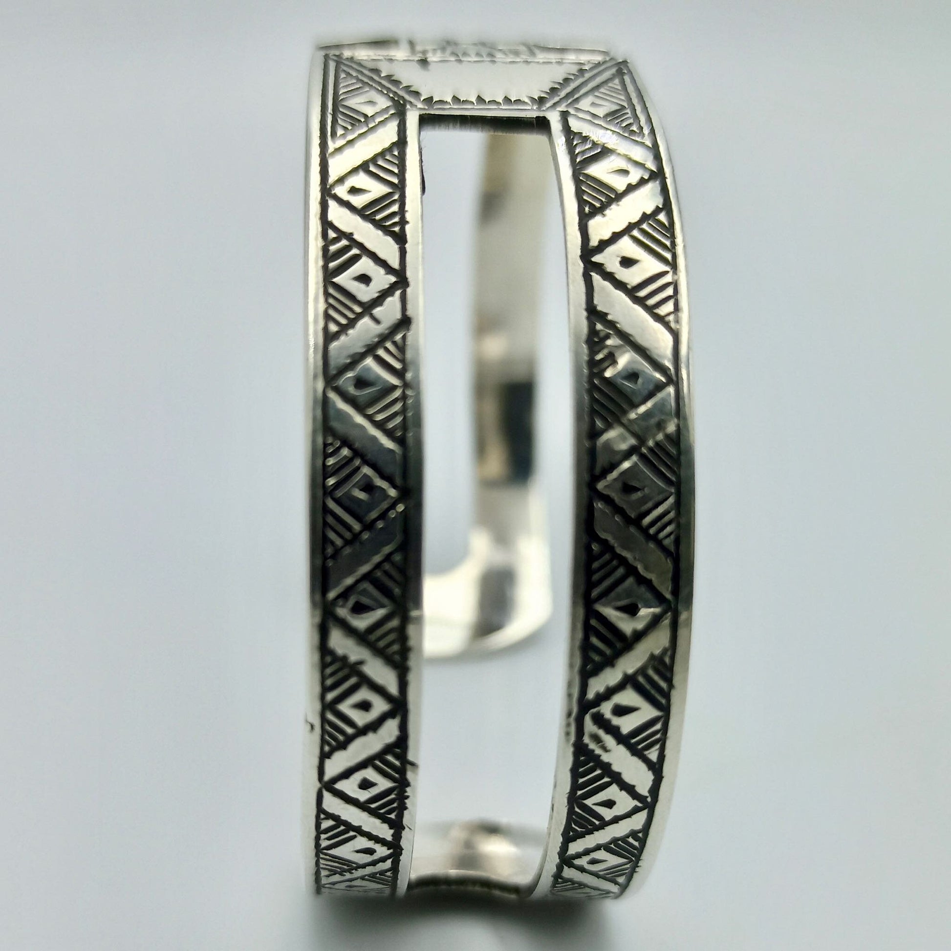 Bangle Bracelet 925 Sterling Silver Open Charm, Fine Jewelry Cuff Bracelet, Handmade Bracelet, Perfect for Any Occasion