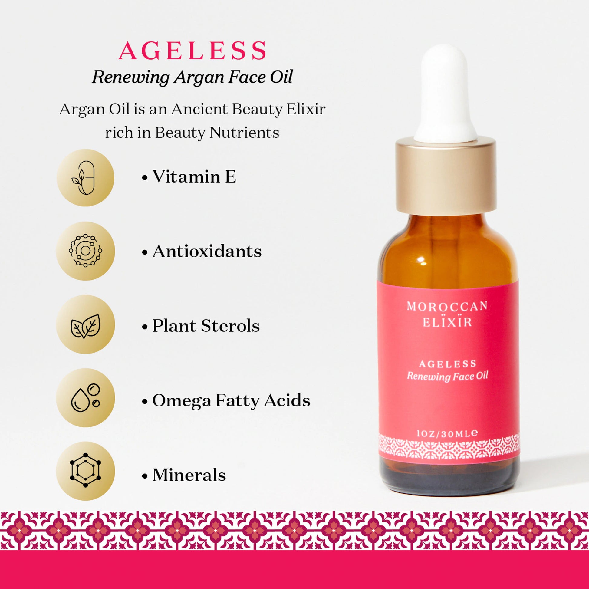 AGELESS Renewing Argan Face Serum