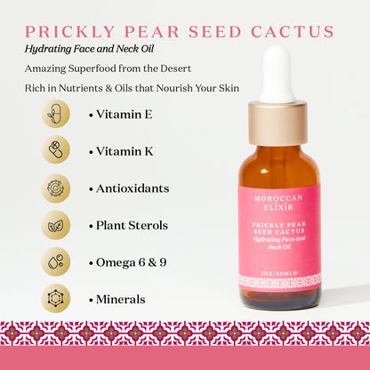 Prickly Pear Cactus Face and Neck Oil