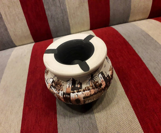 Moroccan round Ashtray Unique Ashtray Cigar Ashtray Home Decor Gift for Him Handmade Ashtray Decorative Ashtray with Lid