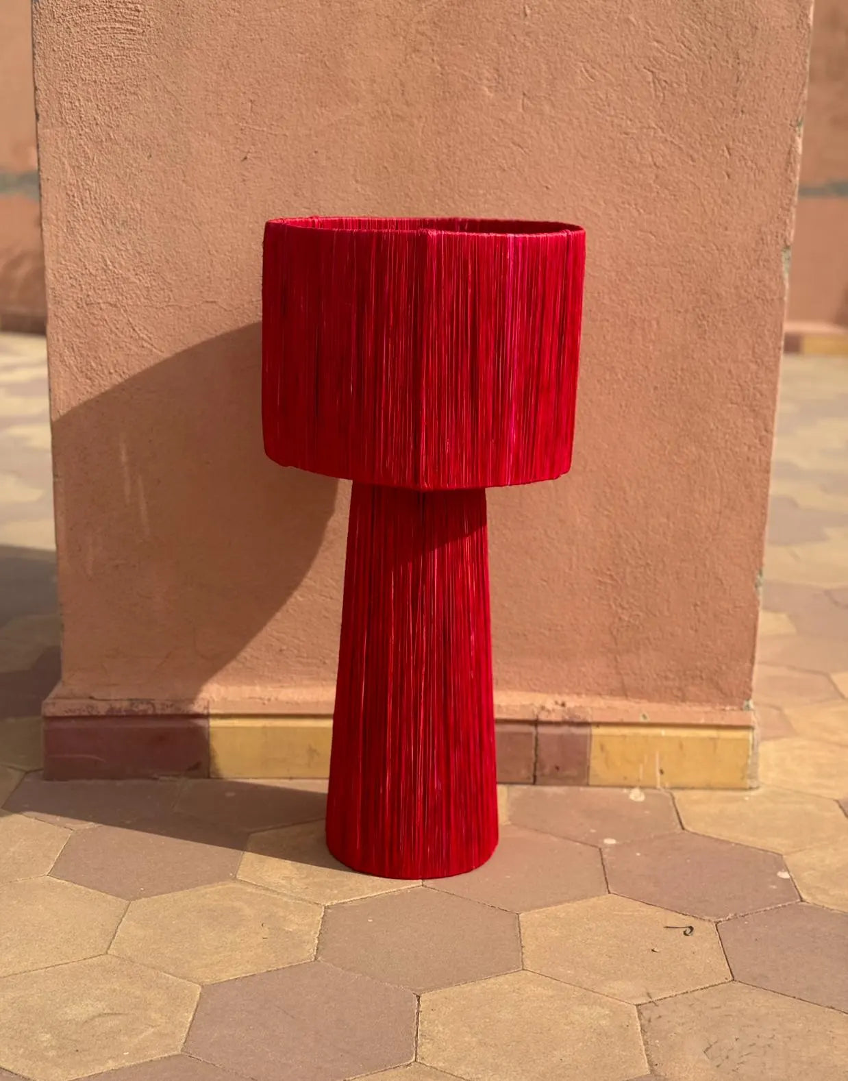 Natural Raffia Lamp, Raffia Pendant Light ,Lamp Shade