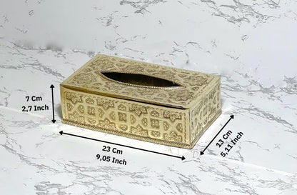 Hand Carved Tissue Holder, Handmade Moroccan Copper Tissue Box, Tissue Box Fits Most Cars, Home Decor, Bathroom Accessoires