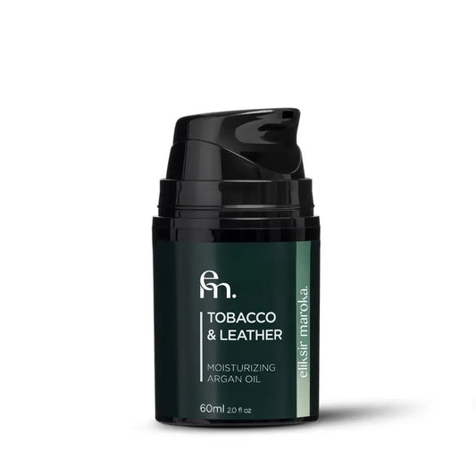 Men'S Argan Oil Natural Moisturizer for Skin Beard Hydrating Oil with Multiple Scents: Black Pepper, Tobacco & Leather, Verbena, Oud Wood