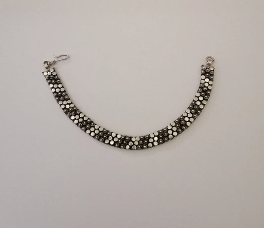 Elegant Vintage Silver Bracelet