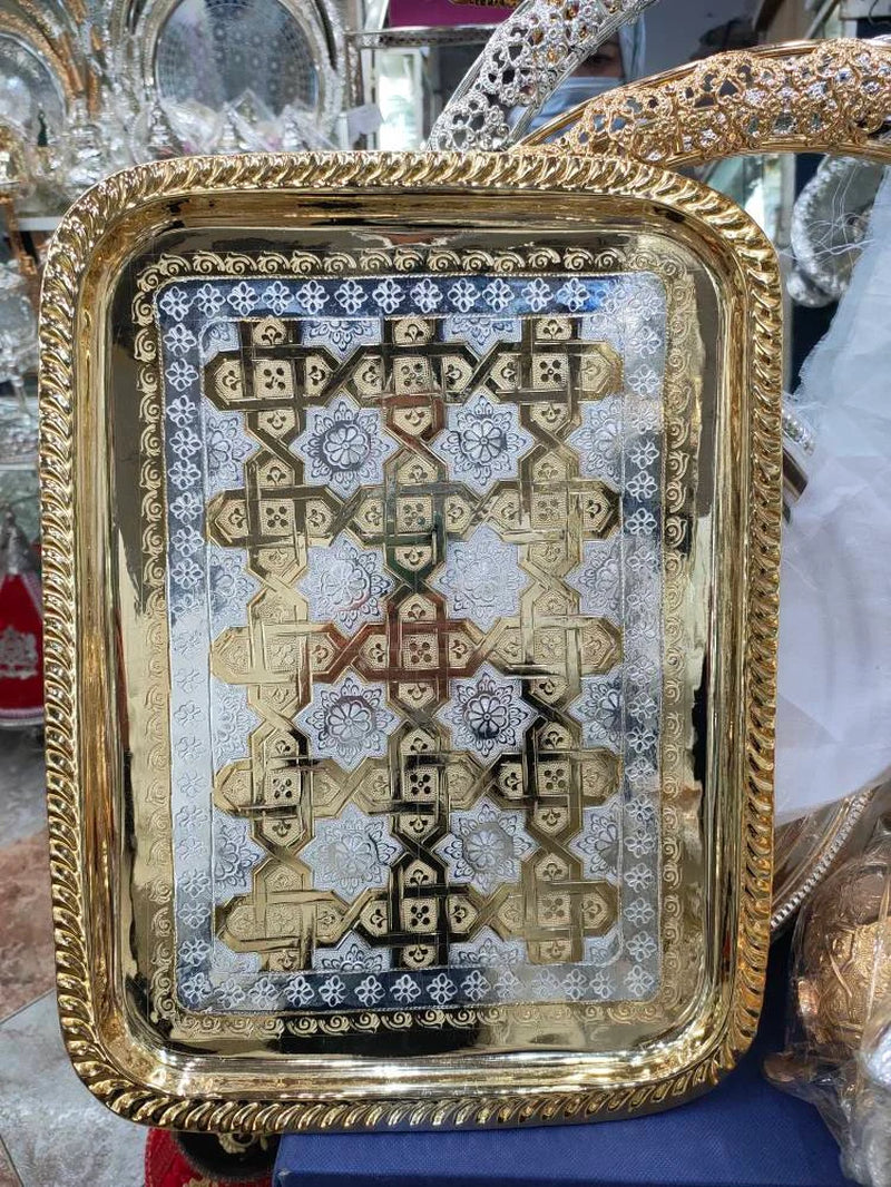 Moroccan Handmade Luxurious Tea Set