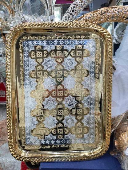 Moroccan Handmade Luxurious Tea Set