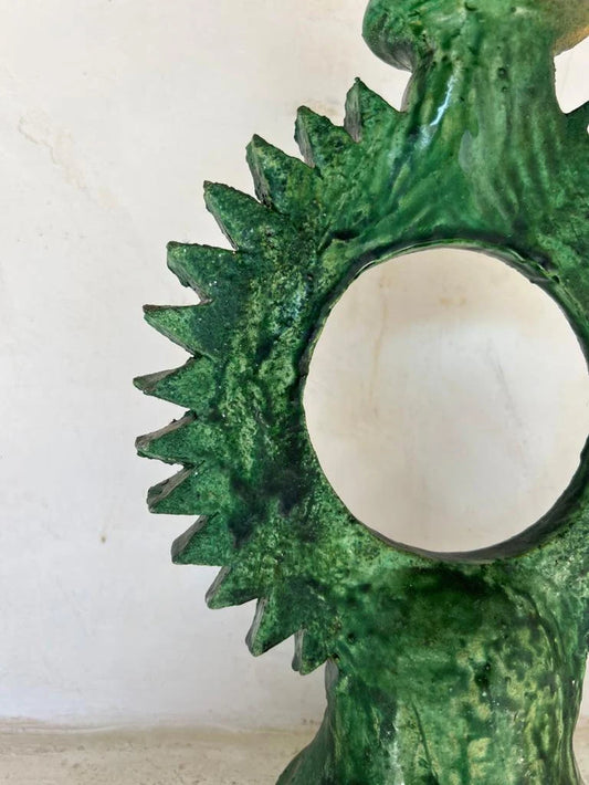 Bohemian Candlestick, Circled Candle Holder