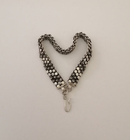 Elegant Vintage Silver Bracelet
