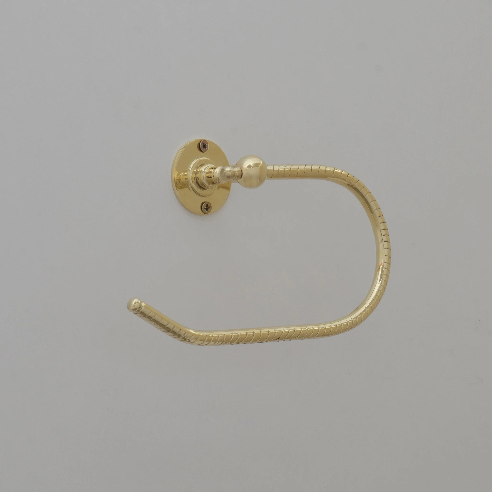 Unlacquered Brass Towel Holder, Towel Hanger, Wall Mount Towel Hook, Hand Engraved Finish