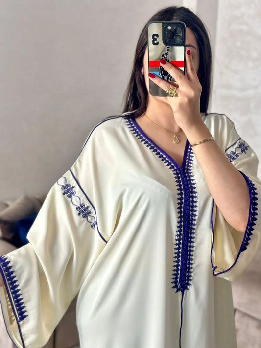 Handmade Moroccan Caftan Takchita for Eid, Nikkah & Ramadan | Embroidered Luxury Islamic Dress, Perfect Eid Gift, Elegant Ramadan Outfit