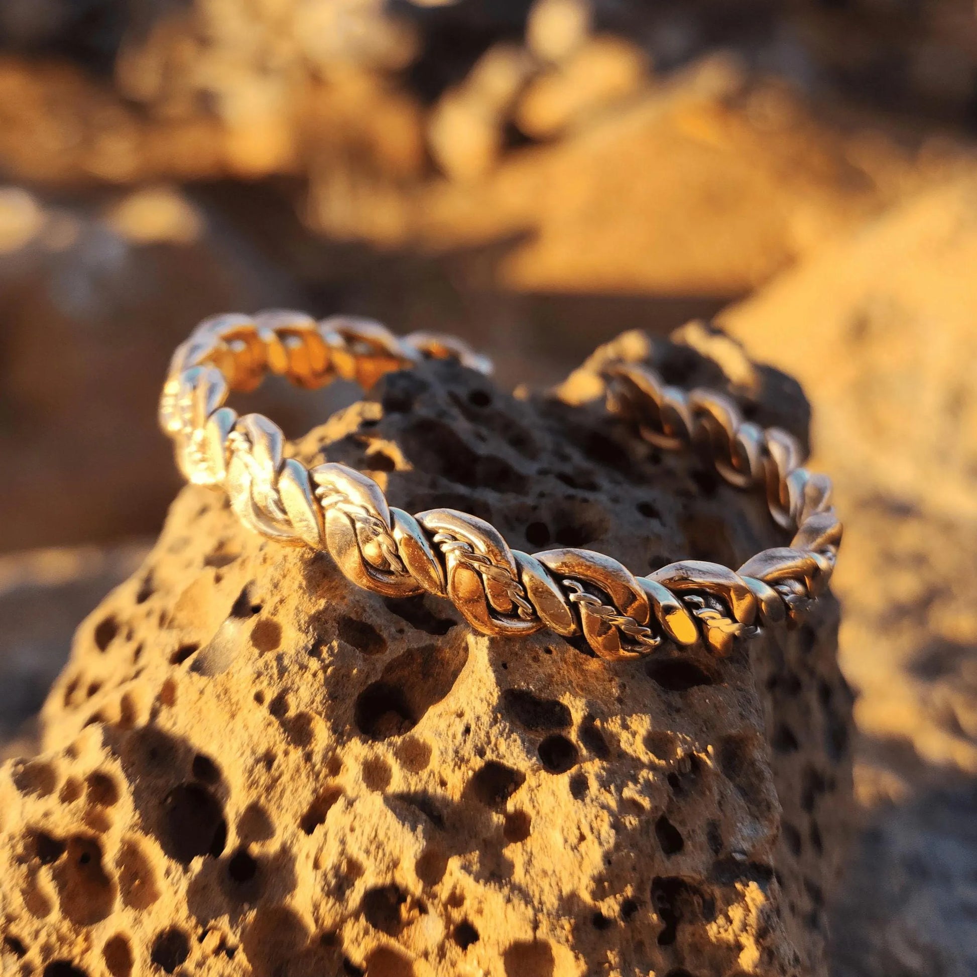Twisted Copper Bracelet with Red, Yellow, and Silver Wires – Handcrafted Mixed Metals Bangle for Unisex Gift, Handforged, and Unique