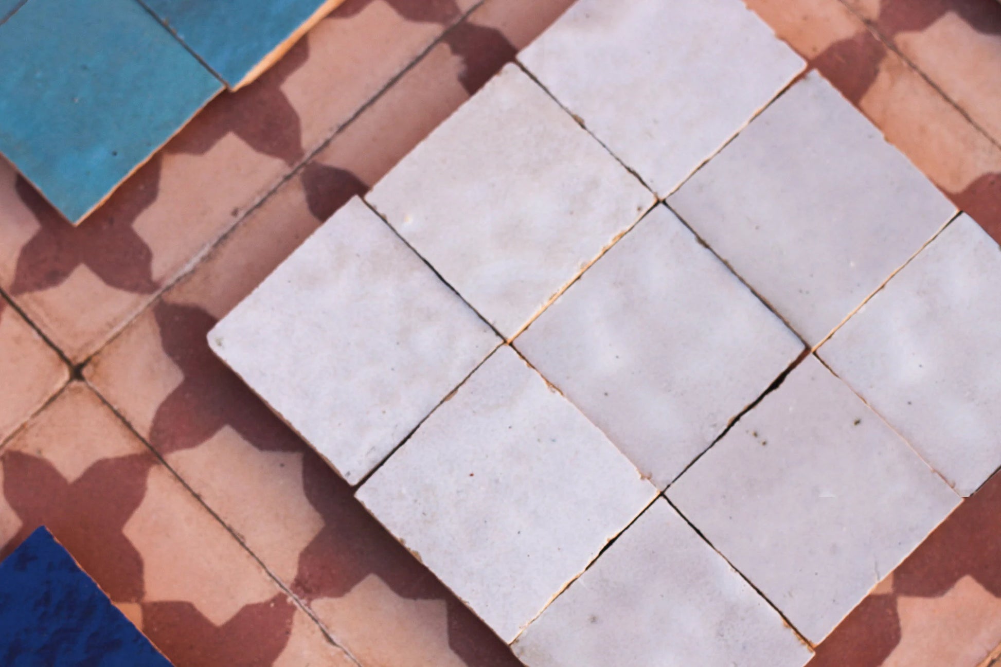 1 Square Foot Zellige Tile White Moroccan Handmade White Tiles Kitchen Tile Backsplash Tile Bathroom Moroccan Tile White Zellige Tile 4X4